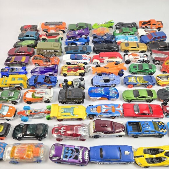 Hot Wheels Lot of Toy Cars Some Vintage Lot of 66 - Picture 3 of 9